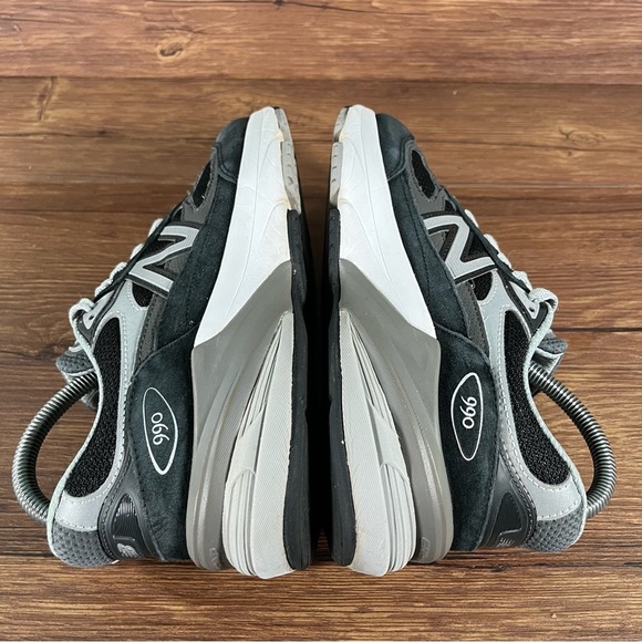 New Balance 990v6 Black Suede Sneakers Women’s Size 6.5 (Men’s Size 5) Shoes - Picture 2 of 12